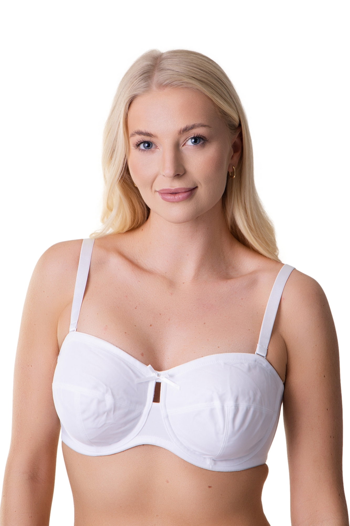 White Camille Lingerie White Strapless Underwired Multiway Bra, Image 1 of 5