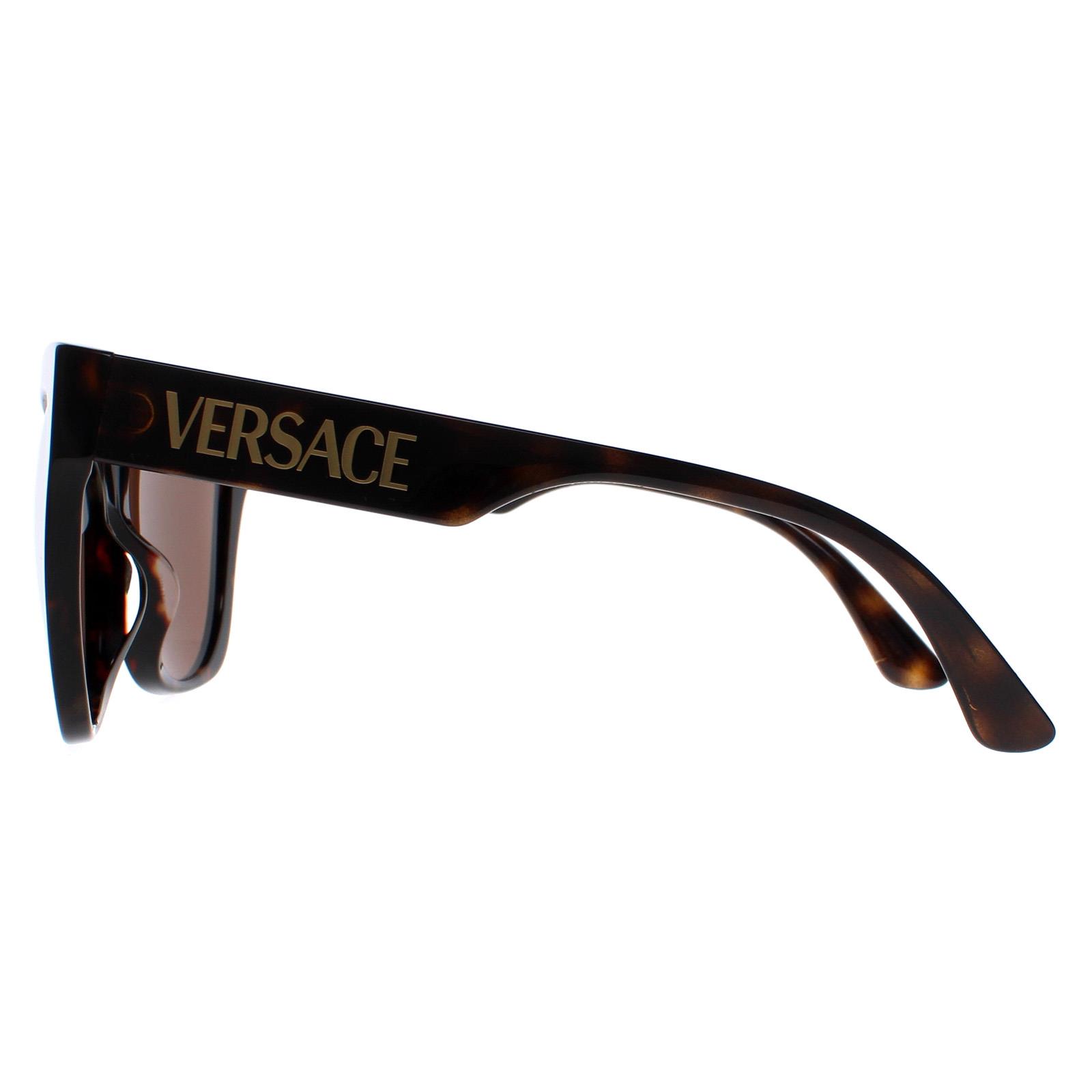 Brown Cat Eye Havana Dark Brown VE4417U, Image 3 of 6
