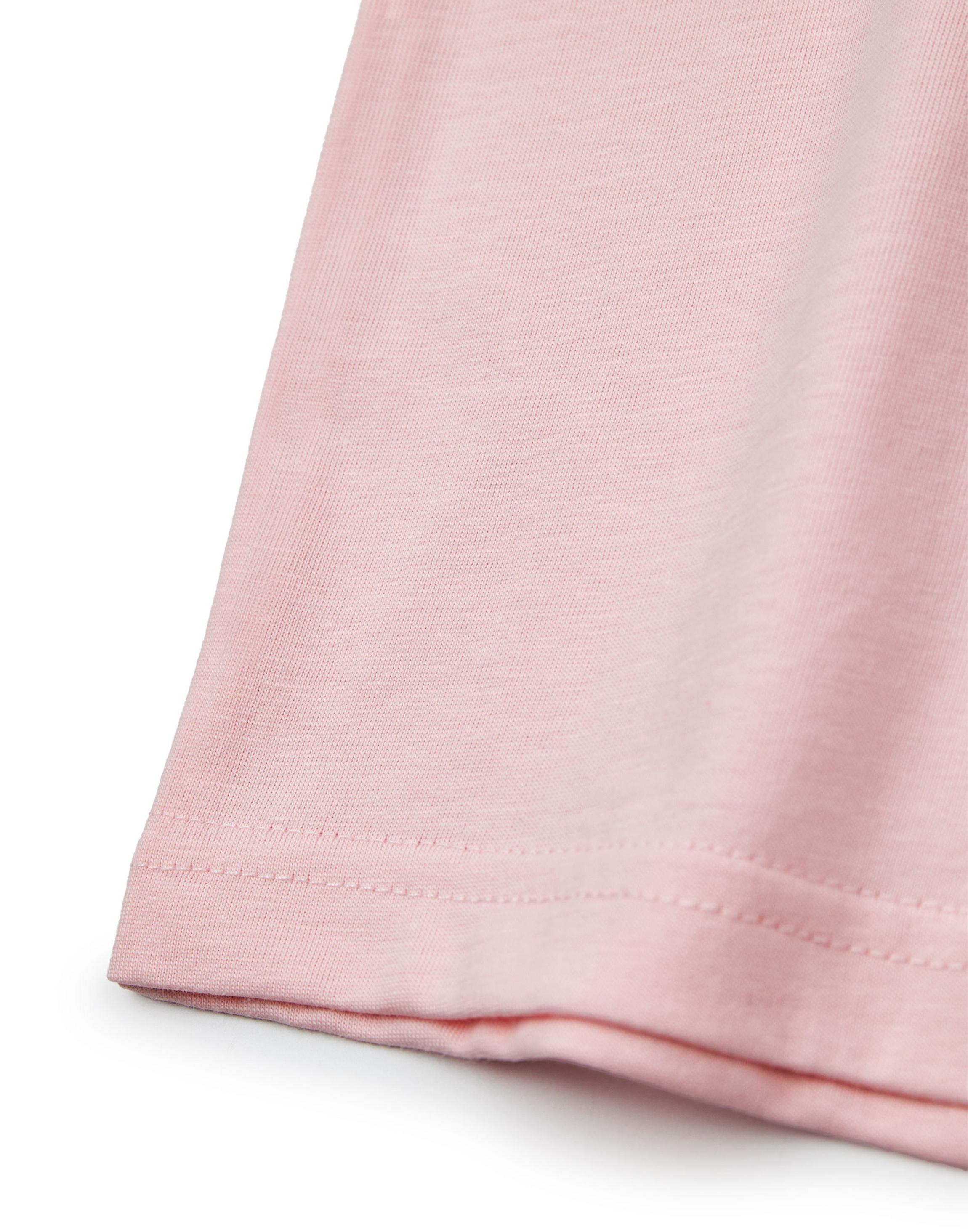Pink Hello Kitty Cropped Short Sleeved T-Shirt, Image 4 of 6