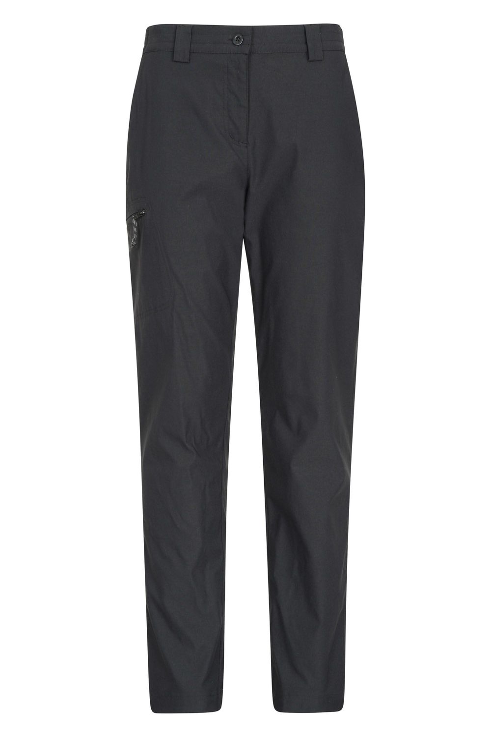 Black Stretch Short Hiking Trousers