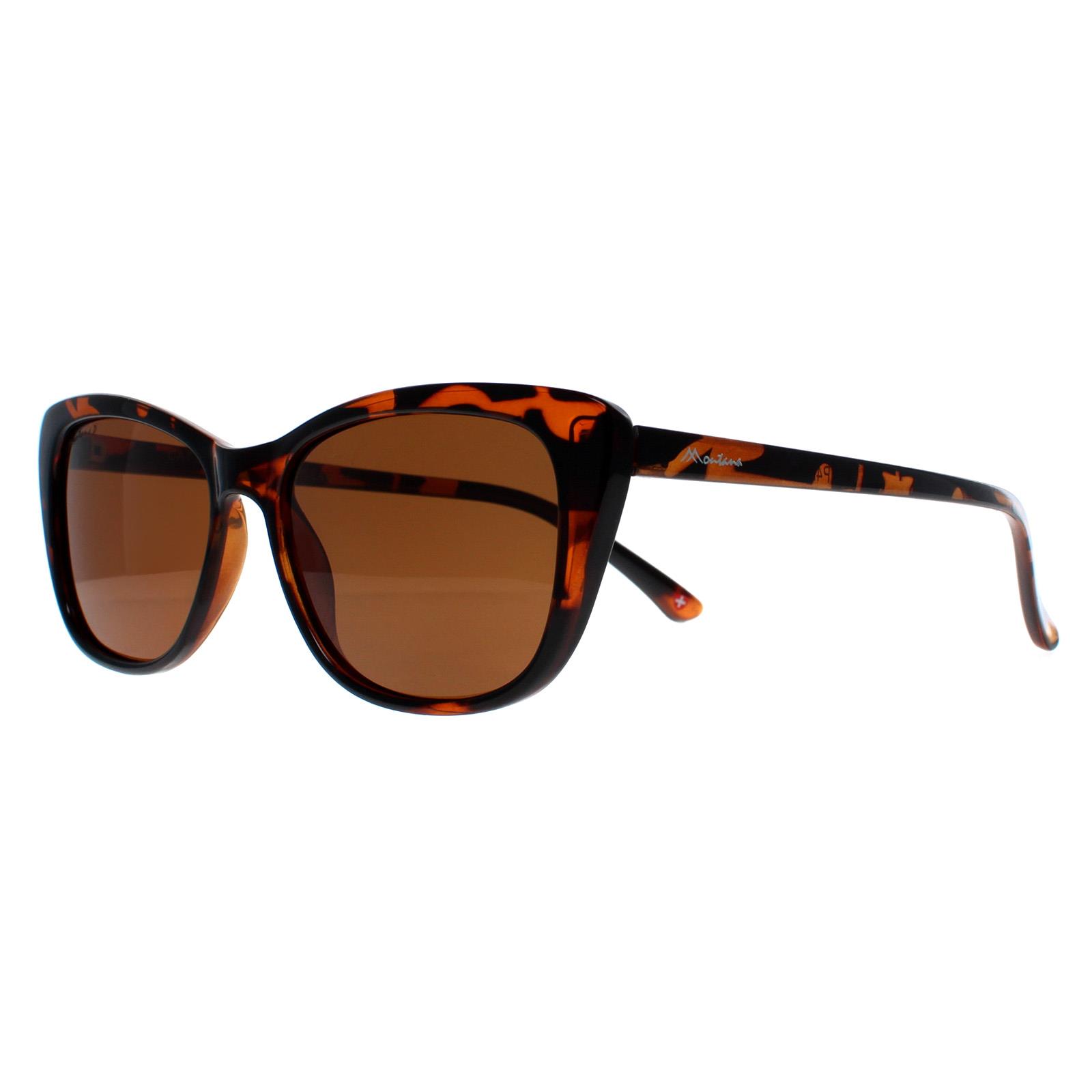 Brown Montana Brown Cat Eye Tortoise Brown Polarized MP42, Image 2 of 4