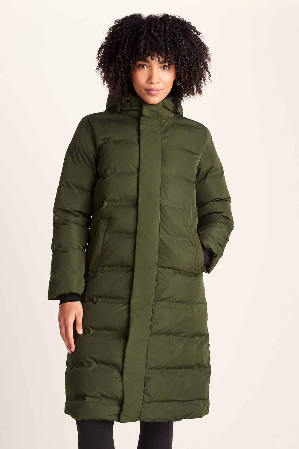 Dark Green Glaston Shower Resistant Insulated Parka, Image 1 of 5