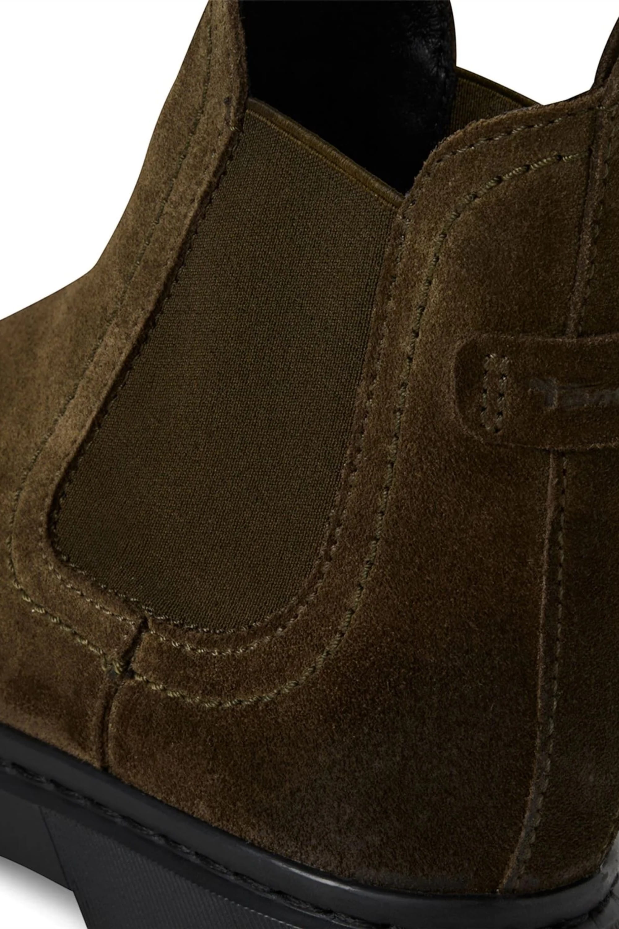 Green Tamaris Womens Olive Chelsea Boots, Image 8 of 8