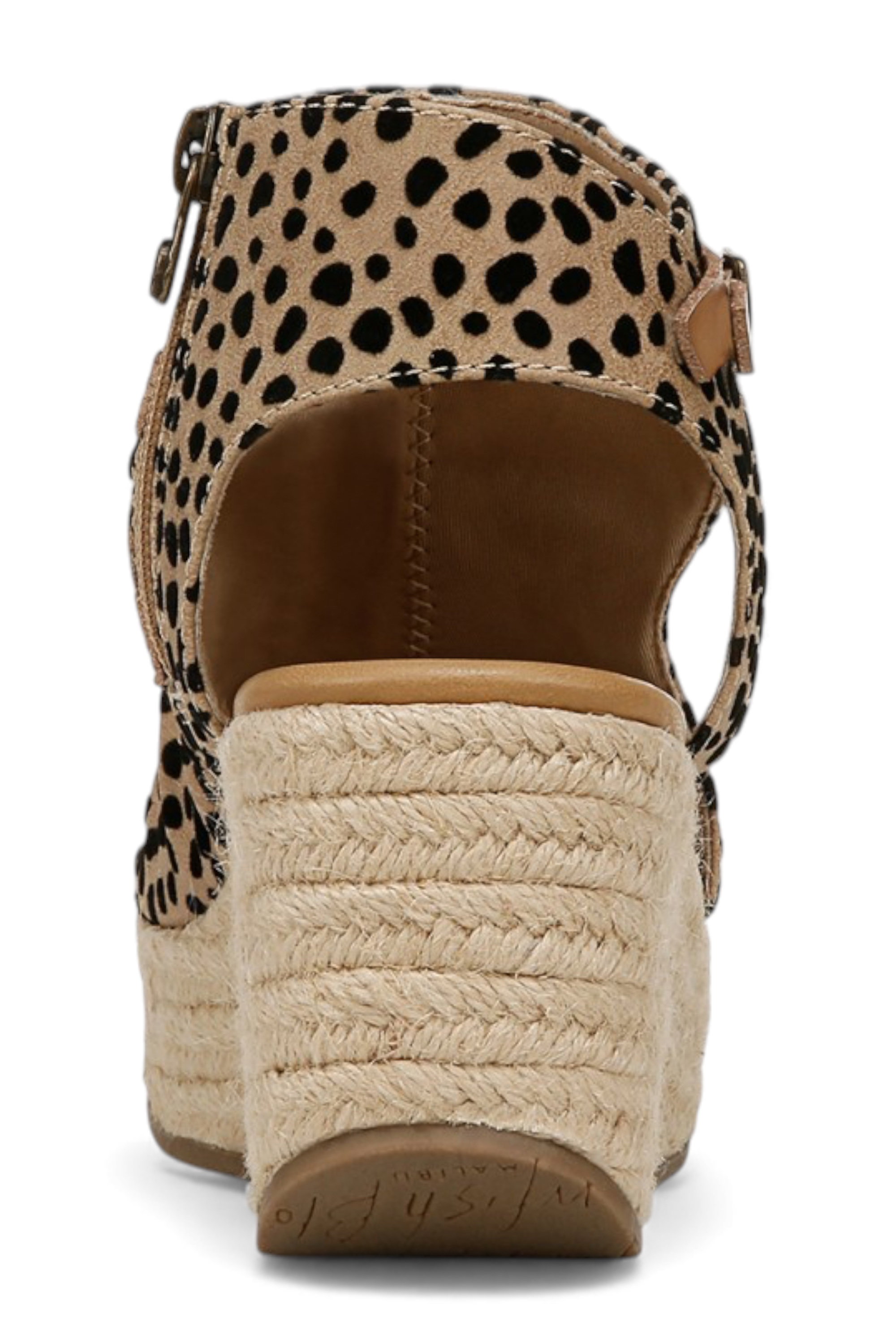 Brown Womens "Lacey-C-Rope" Wedge Sandals, Image 6 of 6