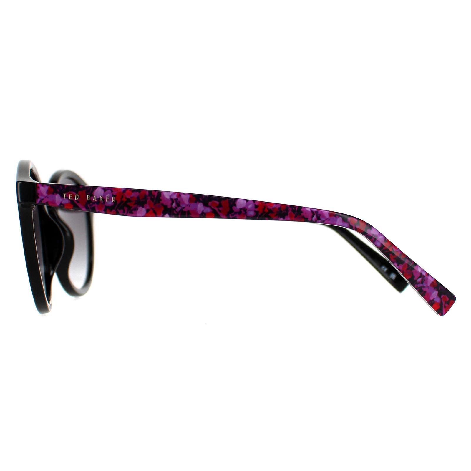 Black Ted Baker Black Round Black Black Gradient TB1677 Fleur, Image 3 of 4