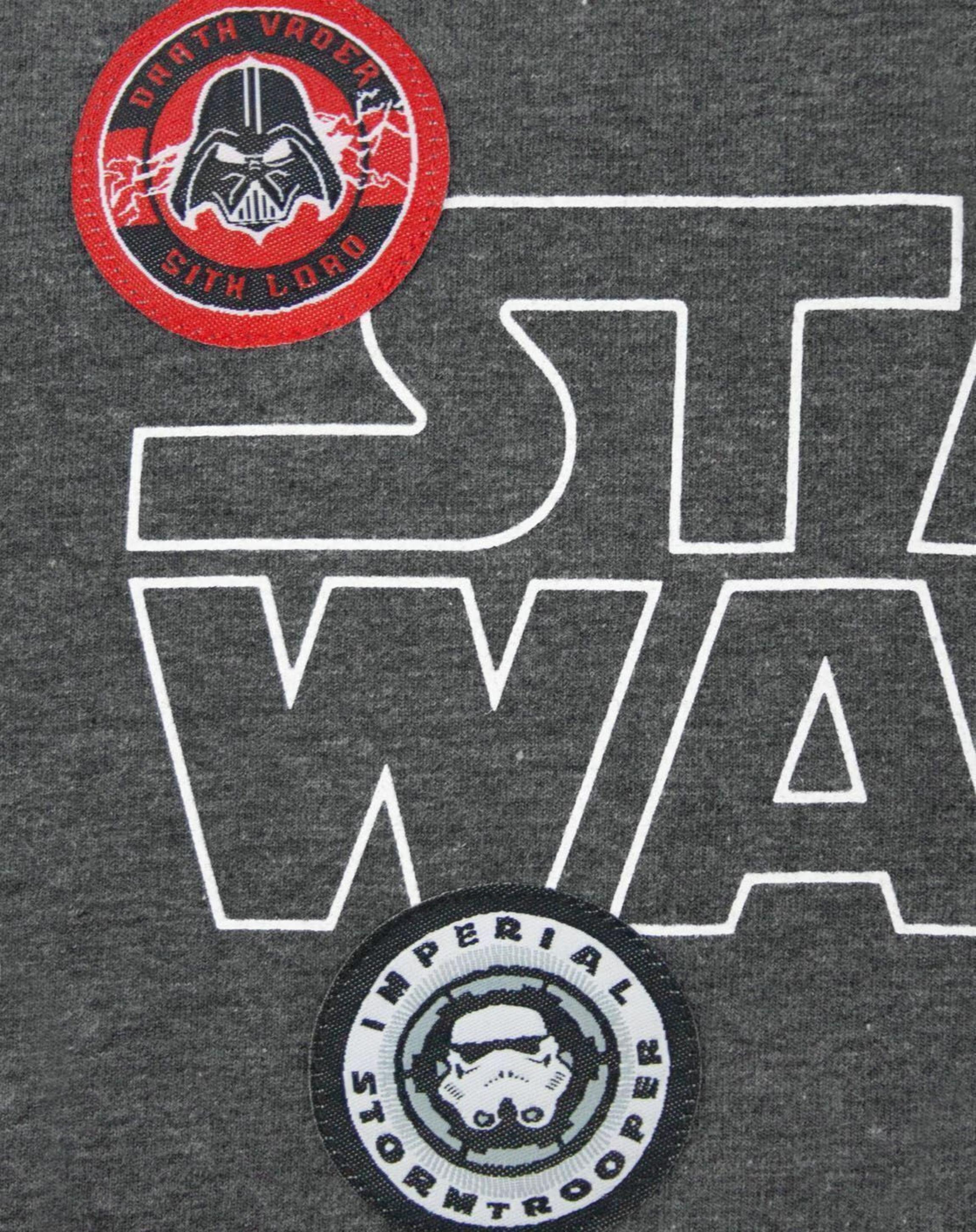Grey Star Wars Badges Women's T-Shirt, Image 6 of 6