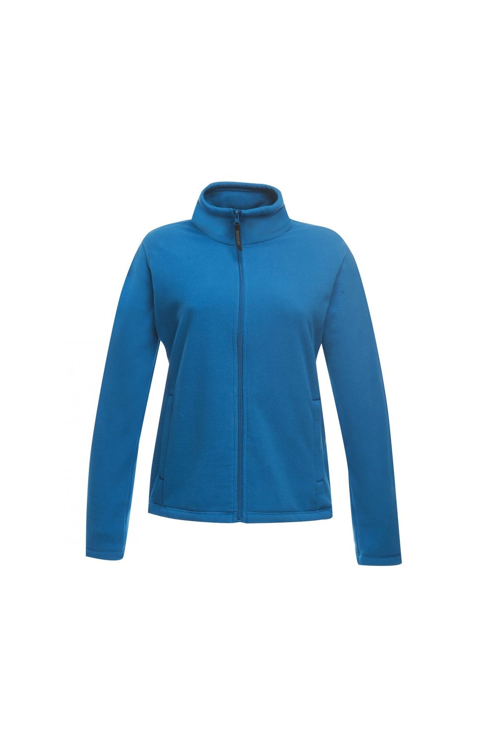 Navy Microfleece Full Zip Jacket, Image 2 of 4