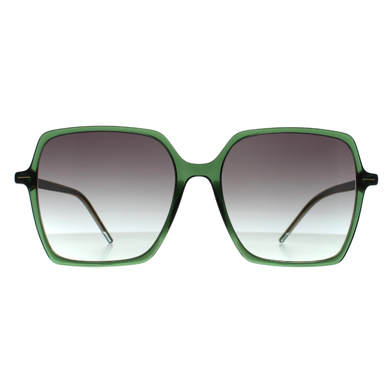 Green Hugo Boss Green Square Green Grey Gradient BOSS 1524/S, Image 1 of 3