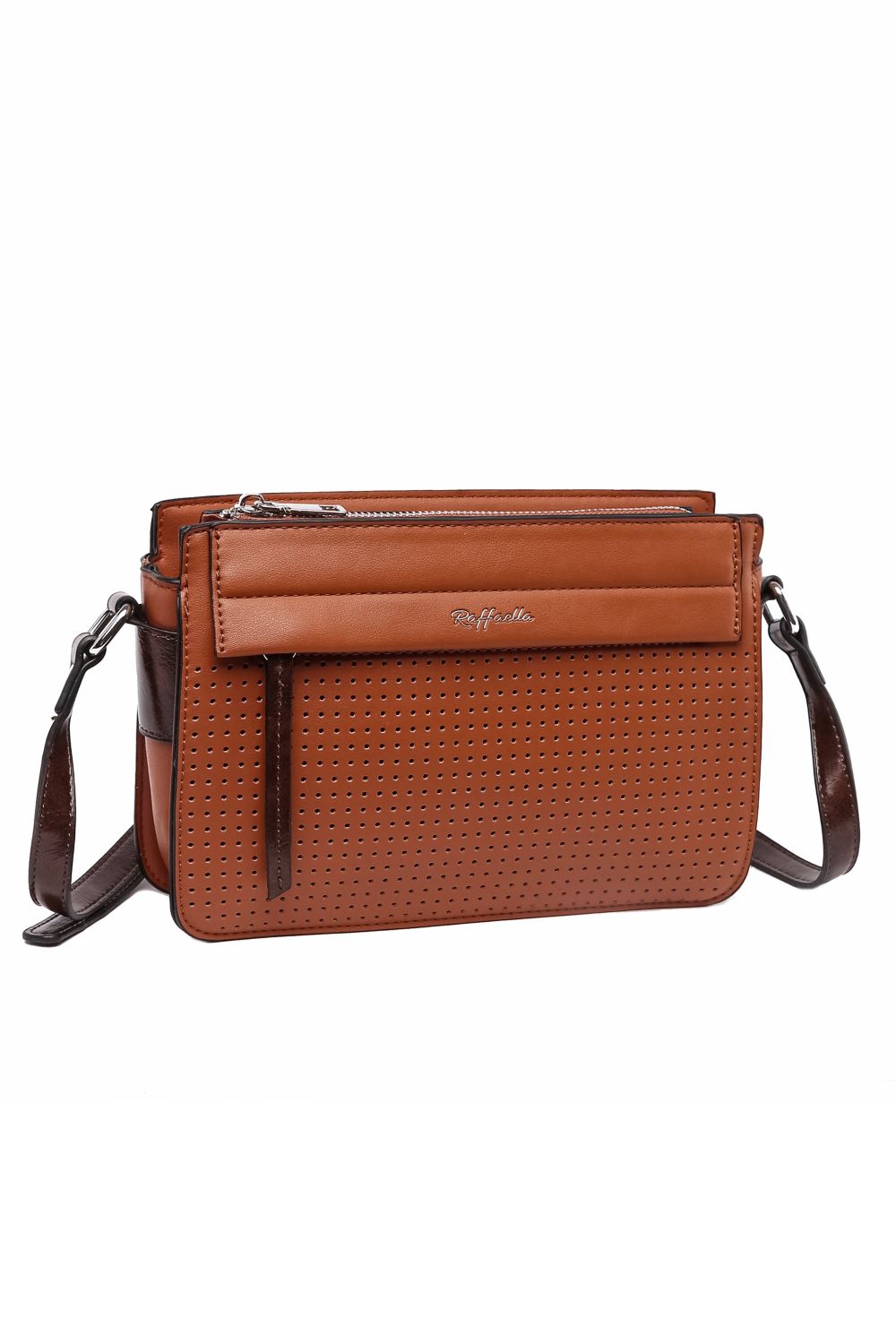 Orange Cross Body Satchel Bag, Image 1 of 2