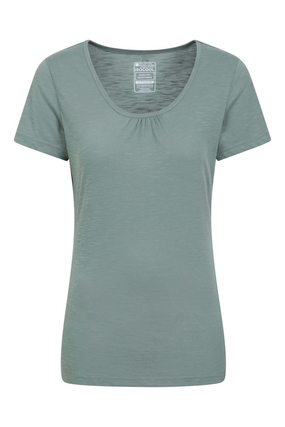 Khaki Agra Quick Dry TShirt, Image 1 of 3