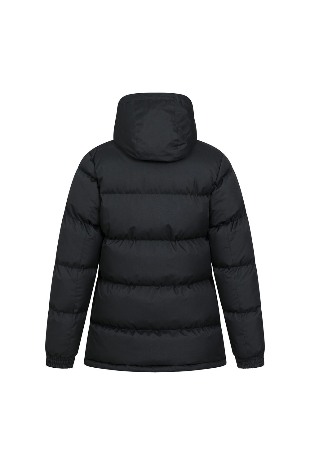 Black Waterproof Padded Jacket, Image 3 of 8