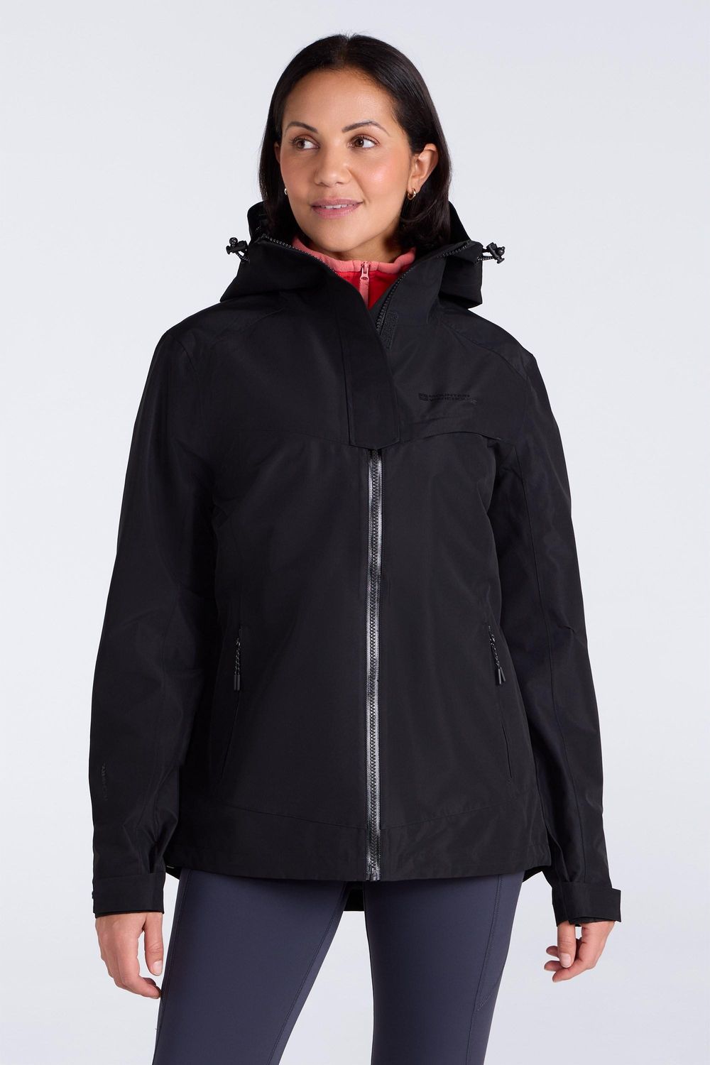Black Arlberg 2.5 Layer Waterproof Jacket, Image 1 of 1