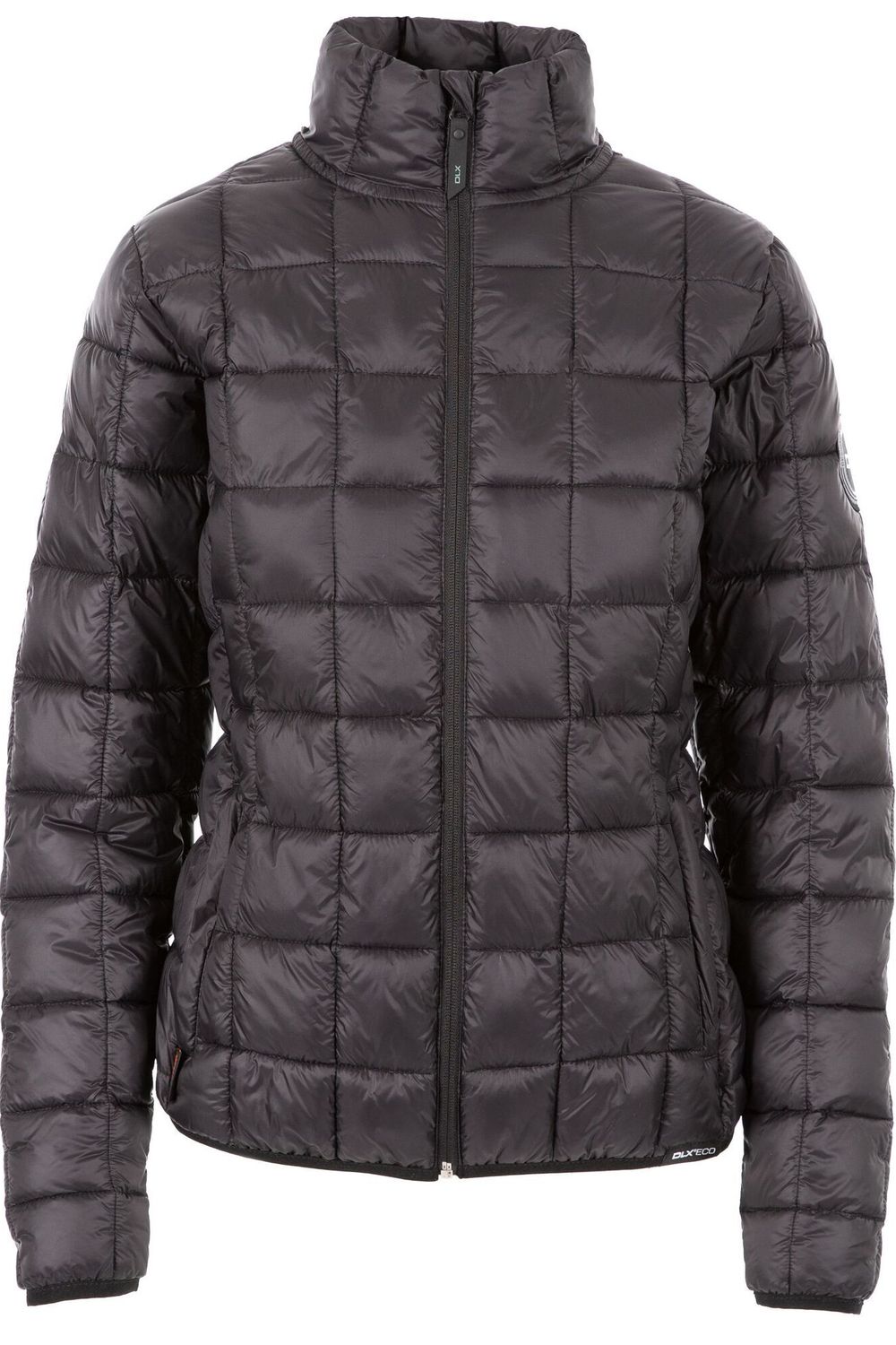Black Trespass Black Melina DLX Padded Jacket, Image 1 of 3
