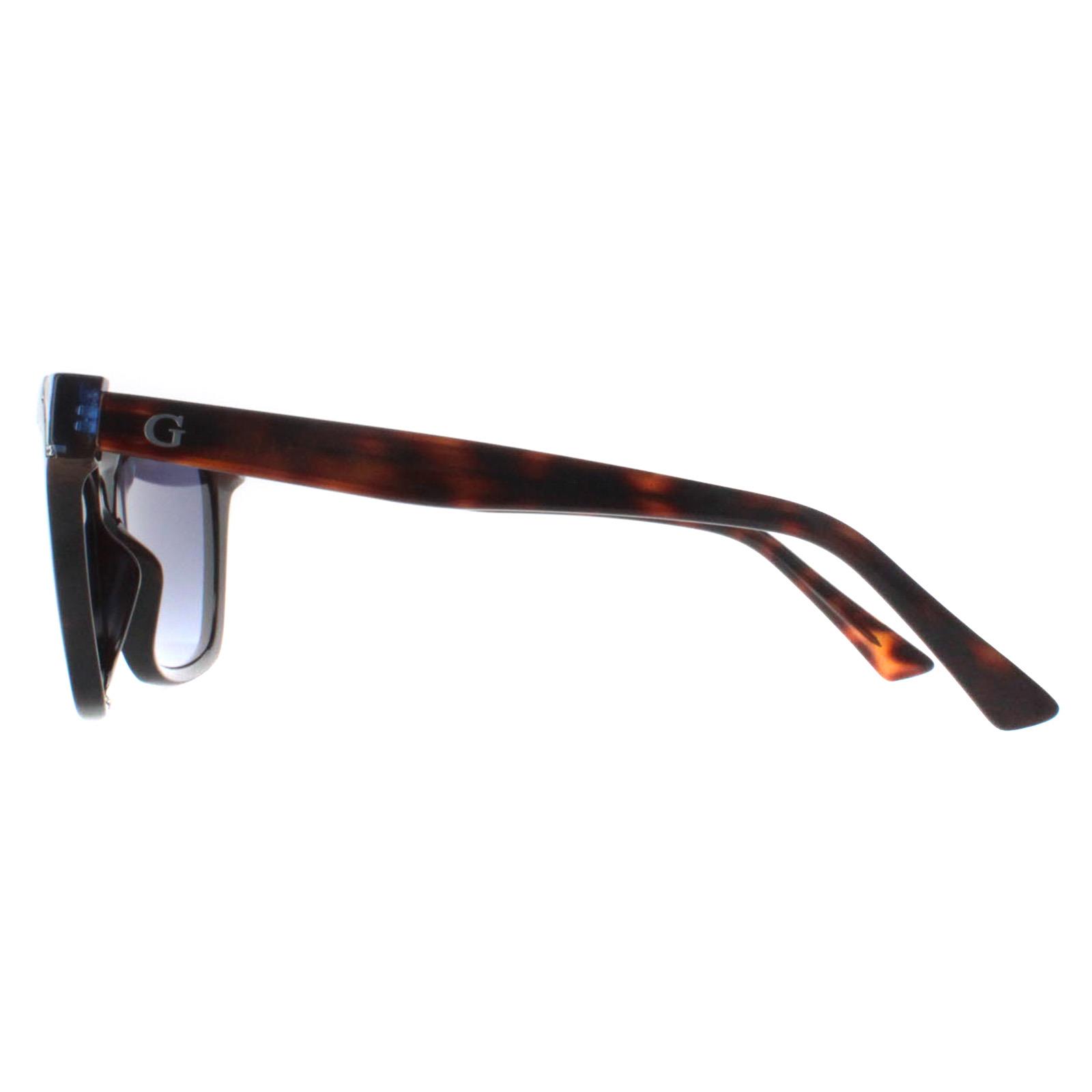 Brown Guess Brown Rectangle Blonde Havana Blue Gradient GU7840, Image 3 of 4