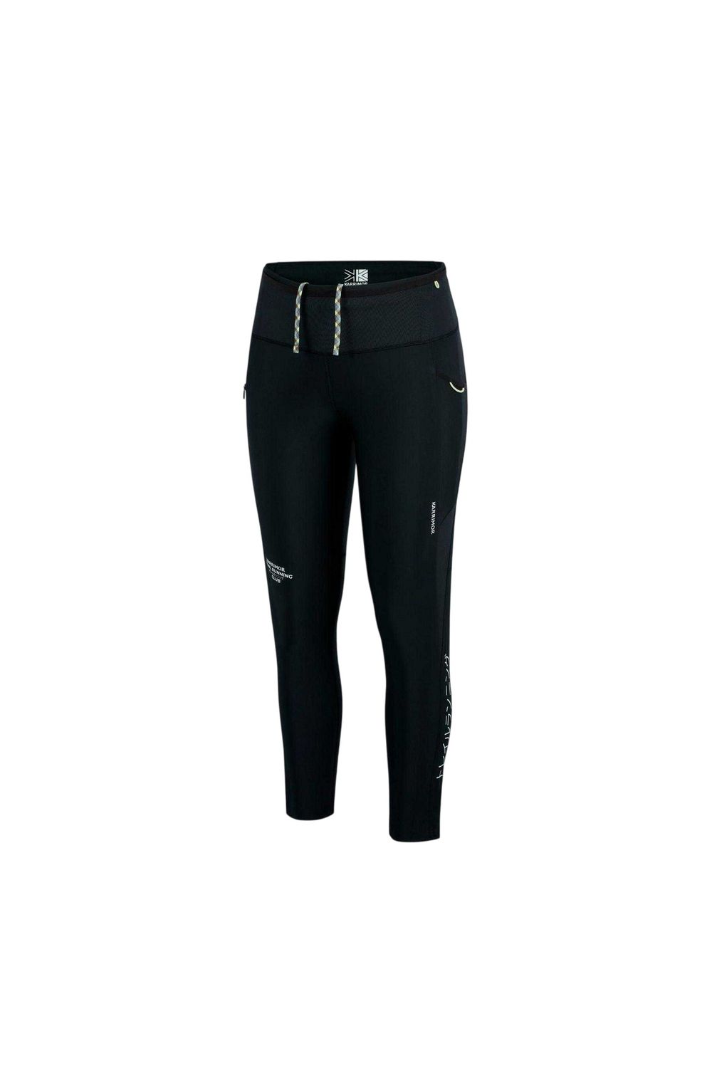 Black Trail Zip Pocket Fitted Leggings, Image 5 of 5