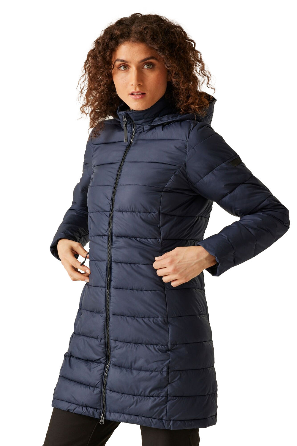 Navy Regatta Navy Starler Padded Jacket, Image 4 of 4