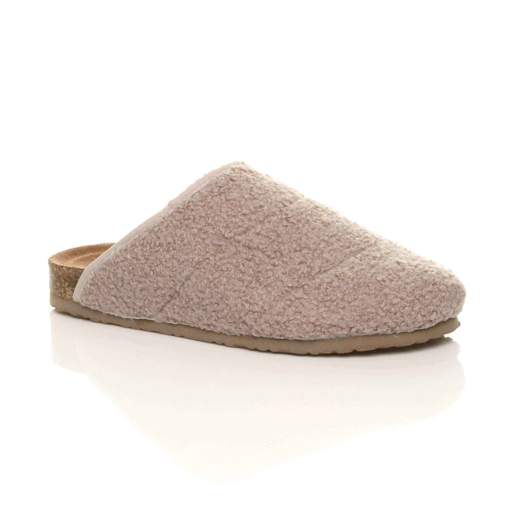 Mocha AJVANI Mocha Footbed Mules Slippers, Image 1 of 6