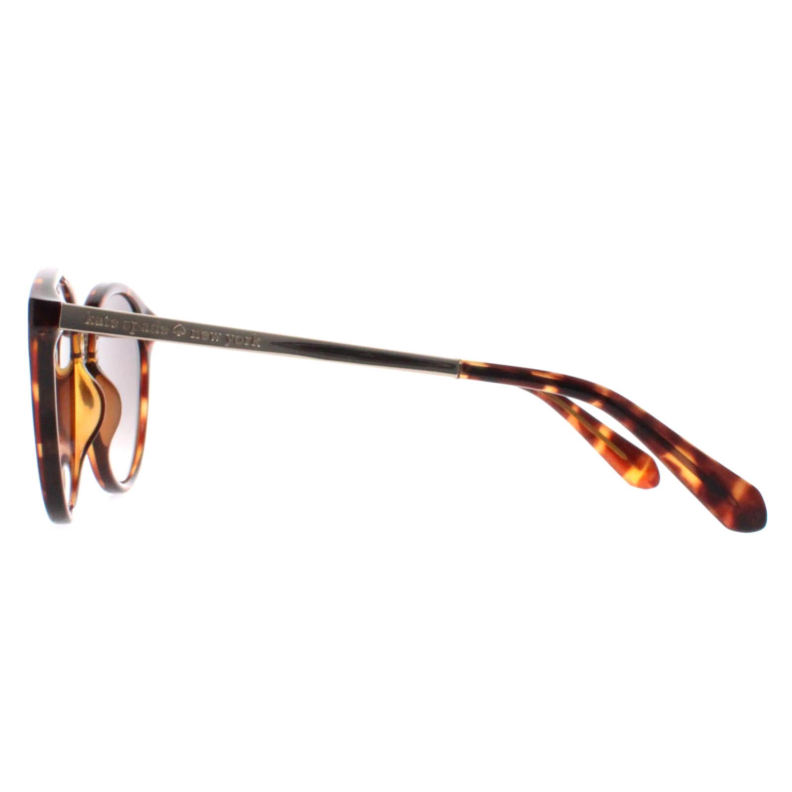 Brown Kate Spade Brown Round Havana Grey Gradient Emersyn, Image 3 of 4