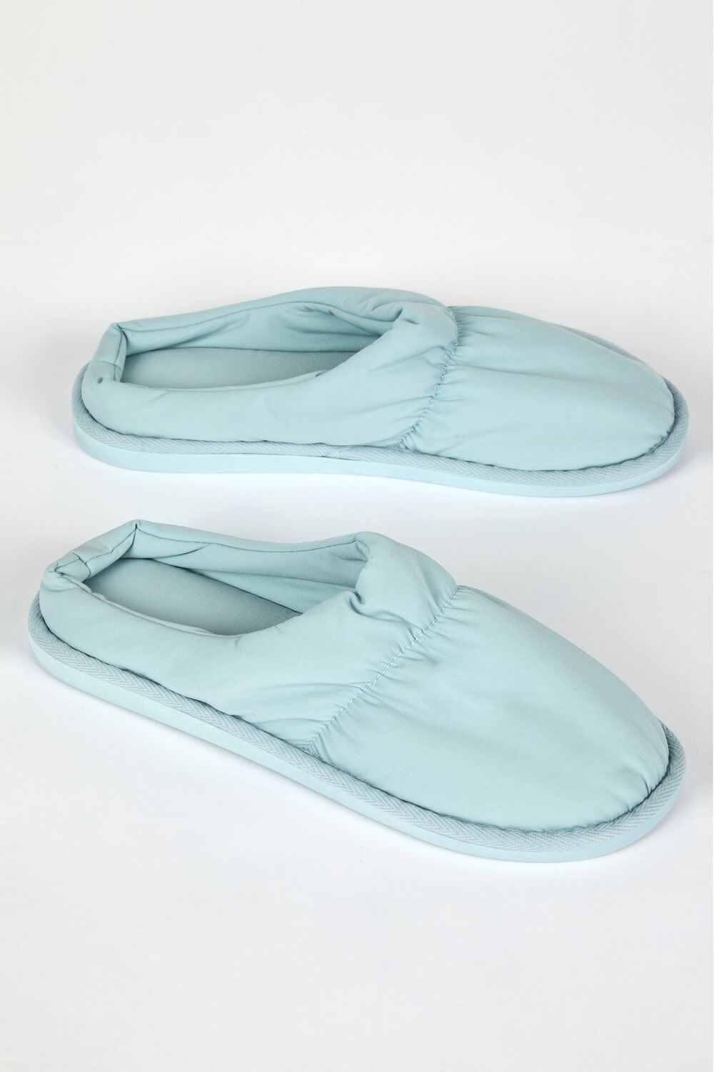 Blue Padded Mule Slipper, Image 4 of 5