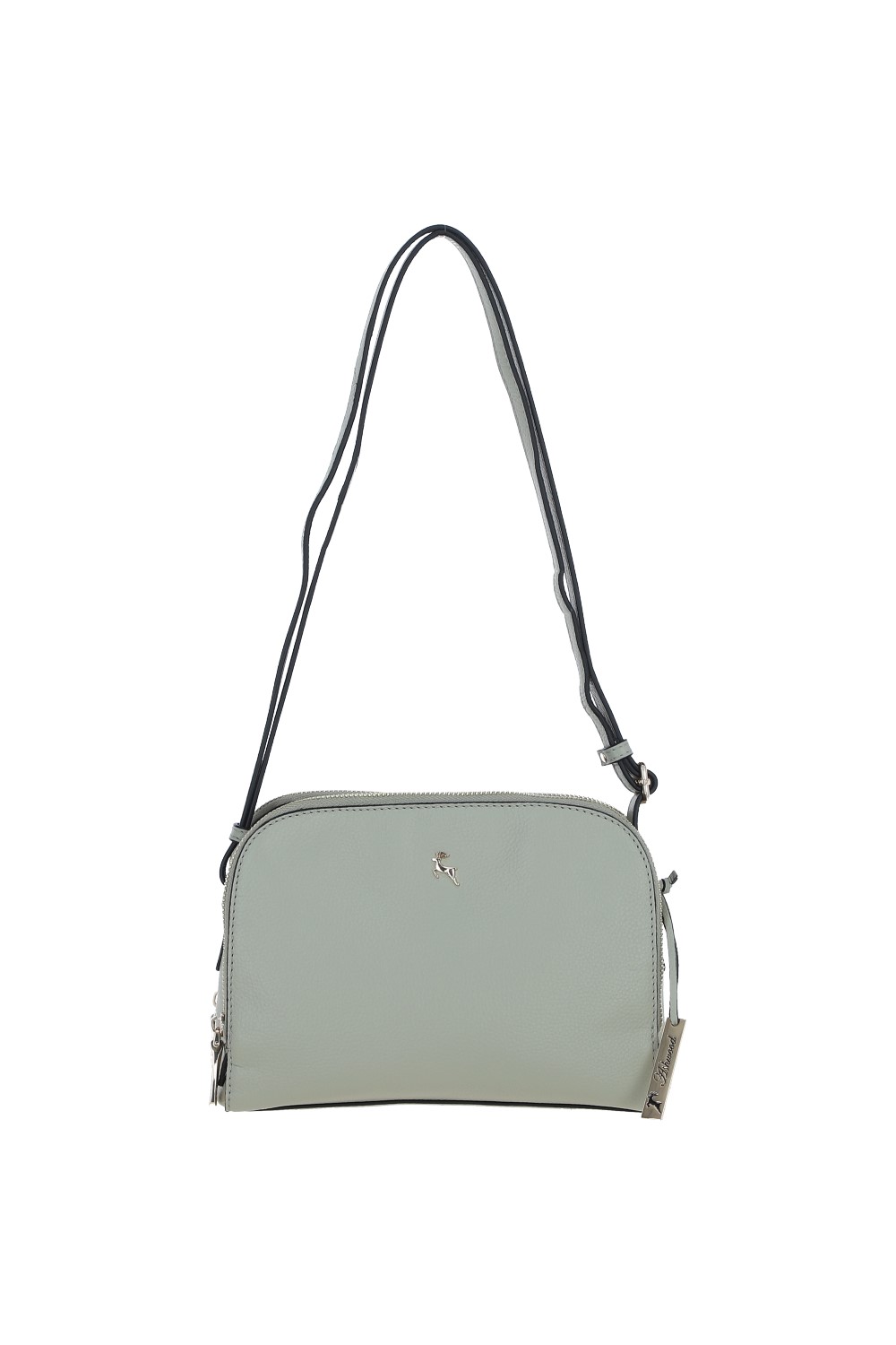 Stone Real Leather Stylish Crossbody Bag, Image 2 of 5