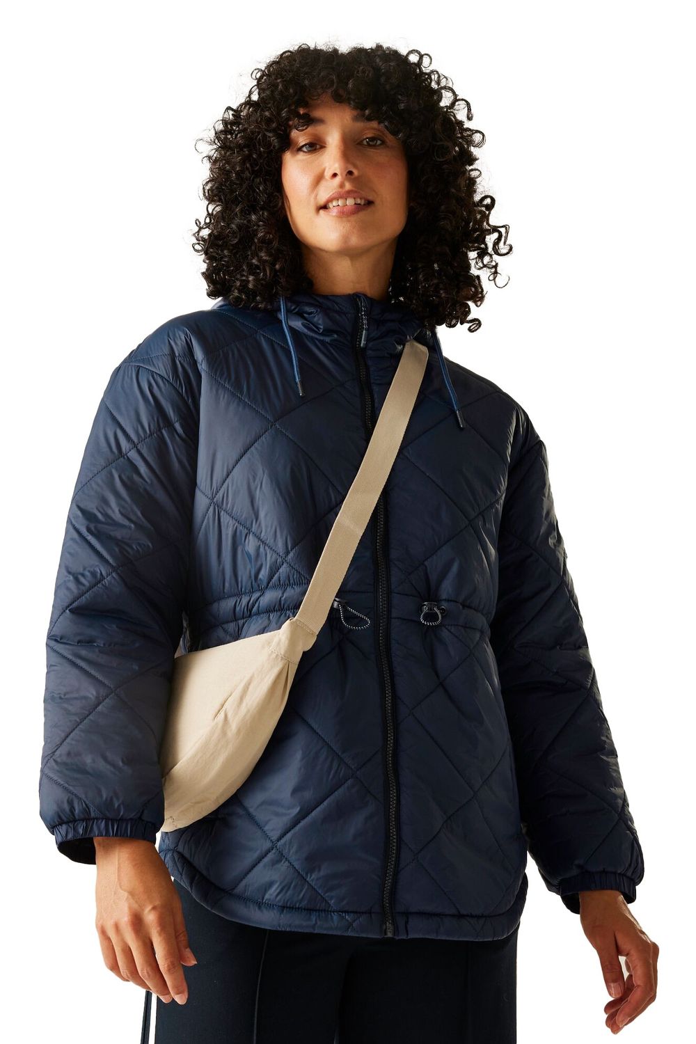 Navy Ivey Quilted Jacket, Image 4 of 5