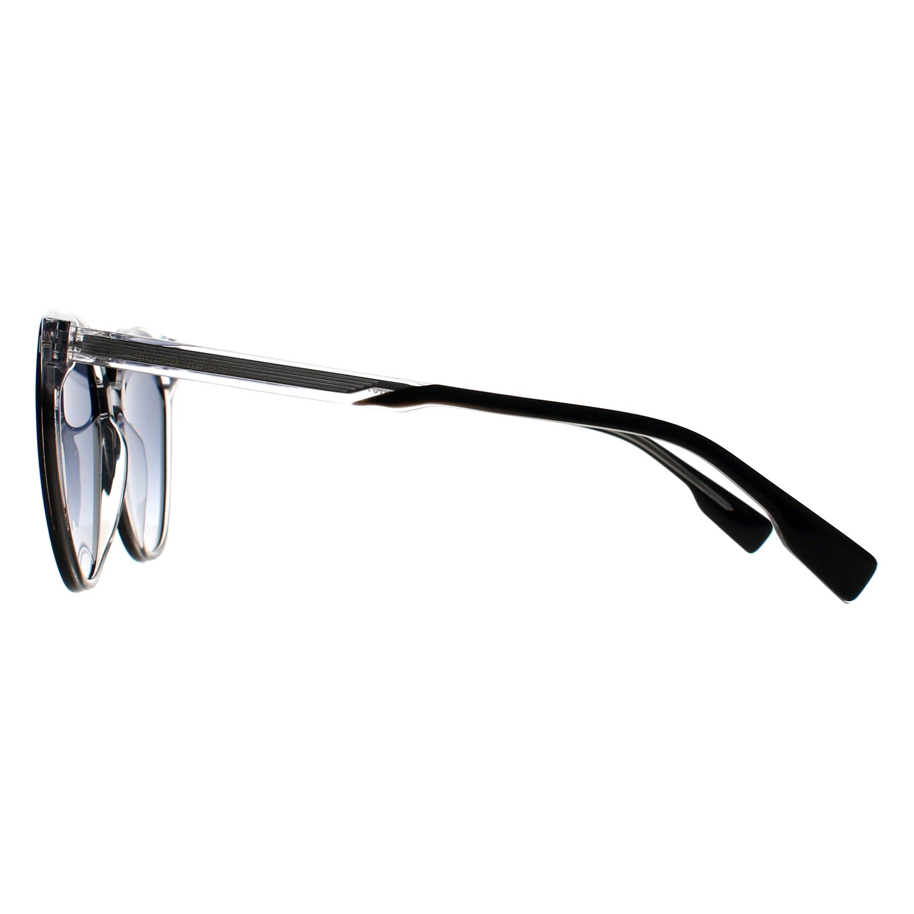 Black Cat Eye Black Crystal Blue Gradient HI9158, Image 3 of 3