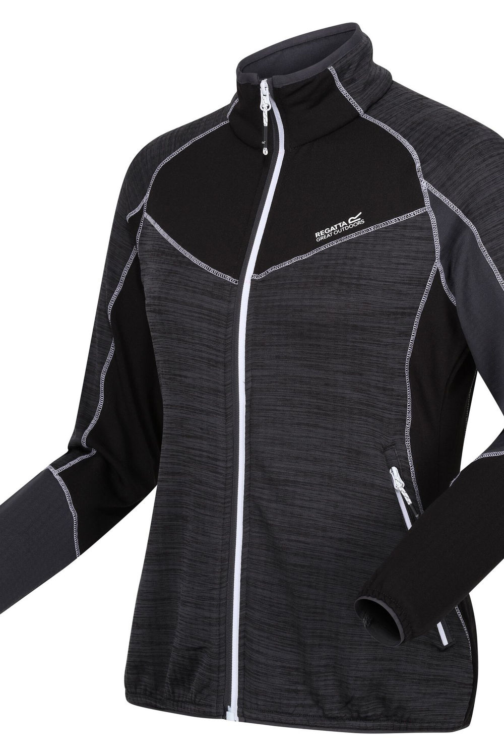 Multi Hepley II Full Zip Fleece Jacket, Image 3 of 5