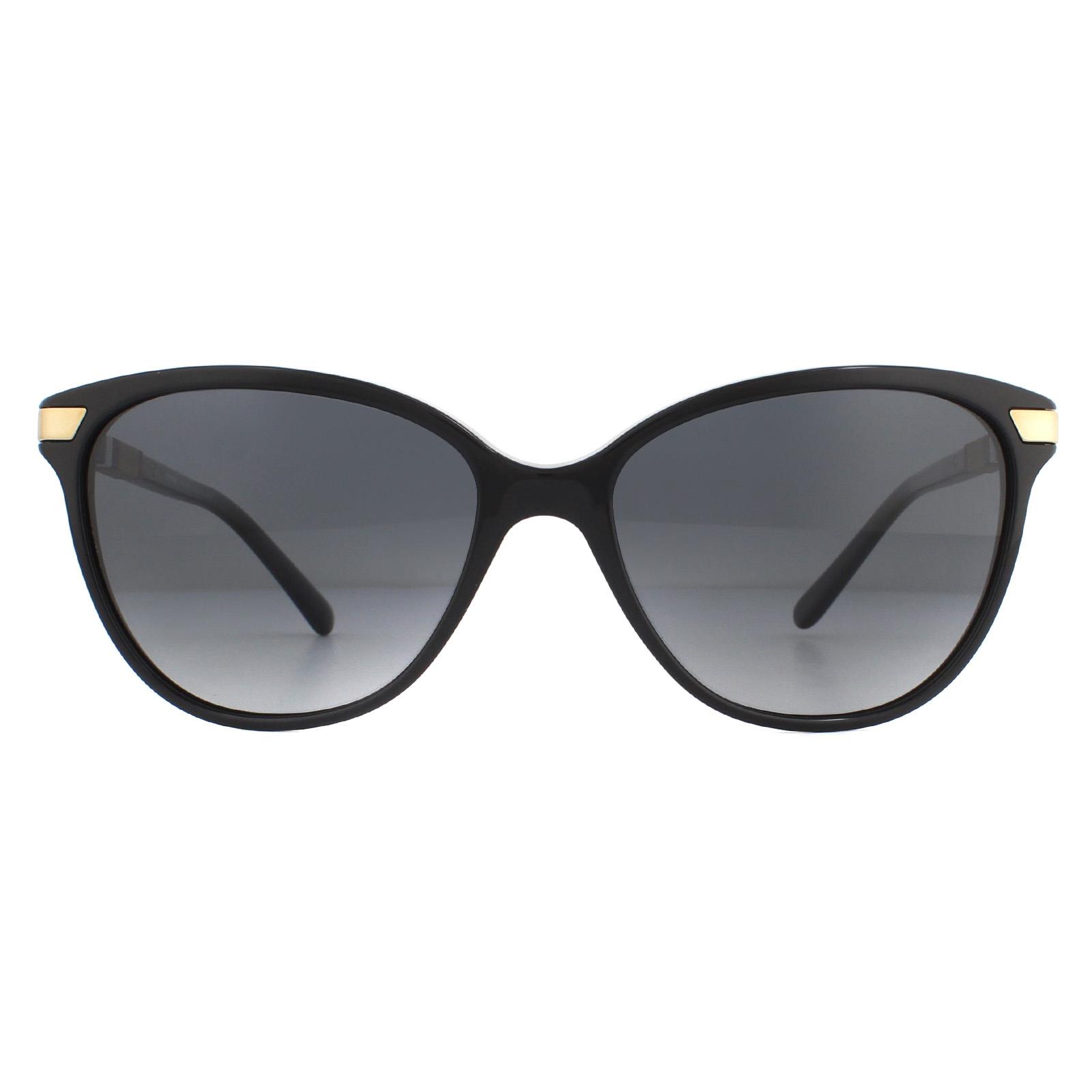 Black Cat Eye Black Grey Gradient Polarized BE4216 Sunglasses, Image 1 of 6