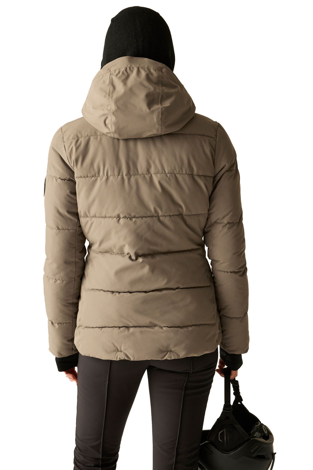 Dark Brown Glacier Ski Jacket, Image 4 of 5