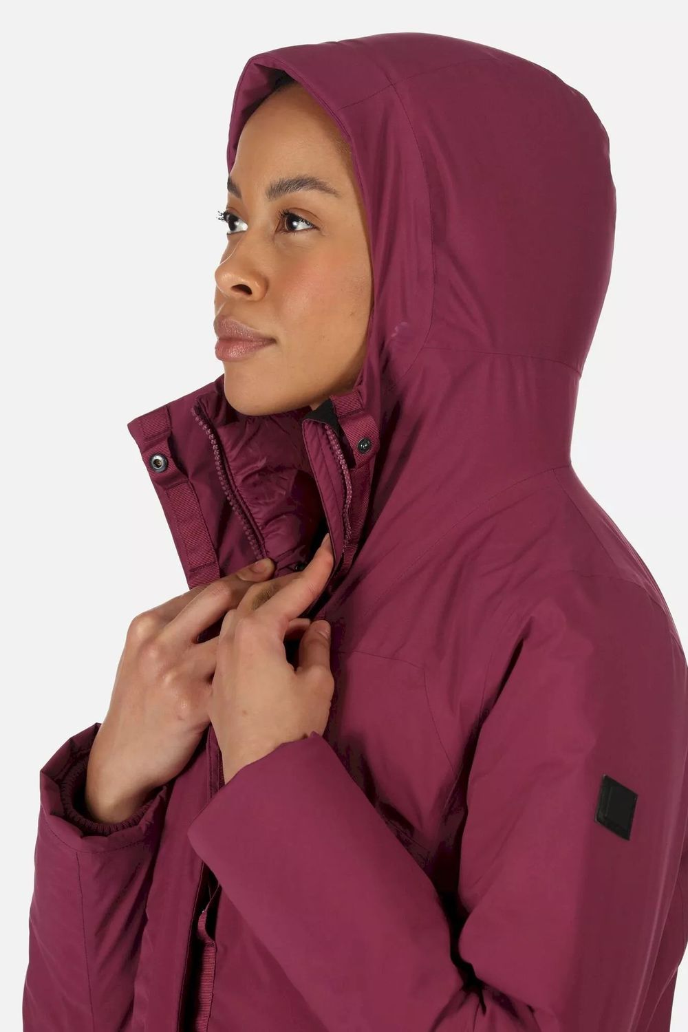 Mauve Yewbank II Waterproof Parka, Image 6 of 8