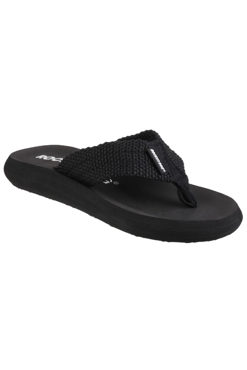 Black Sunset Slip On Sandals, Image 1 of 2