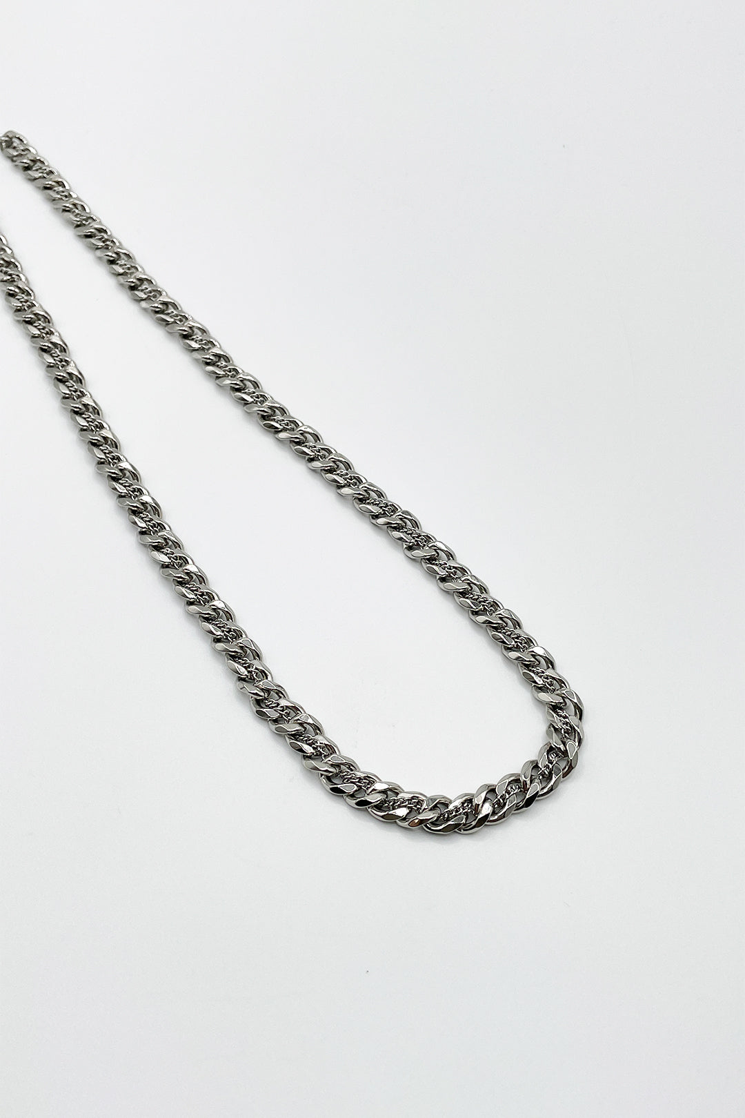 Silver Woven Chain Necklace, Image 2 of 4