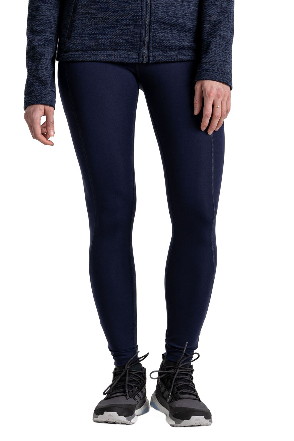 Navy Blue Kiwi Pro Plain Leggings, Image 1 of 3