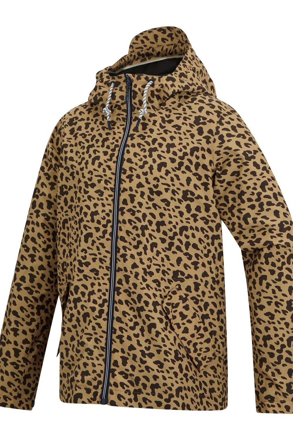 Multi Regatta Multi Bayletta Leopard Print Waterproof Jacket, Image 3 of 5