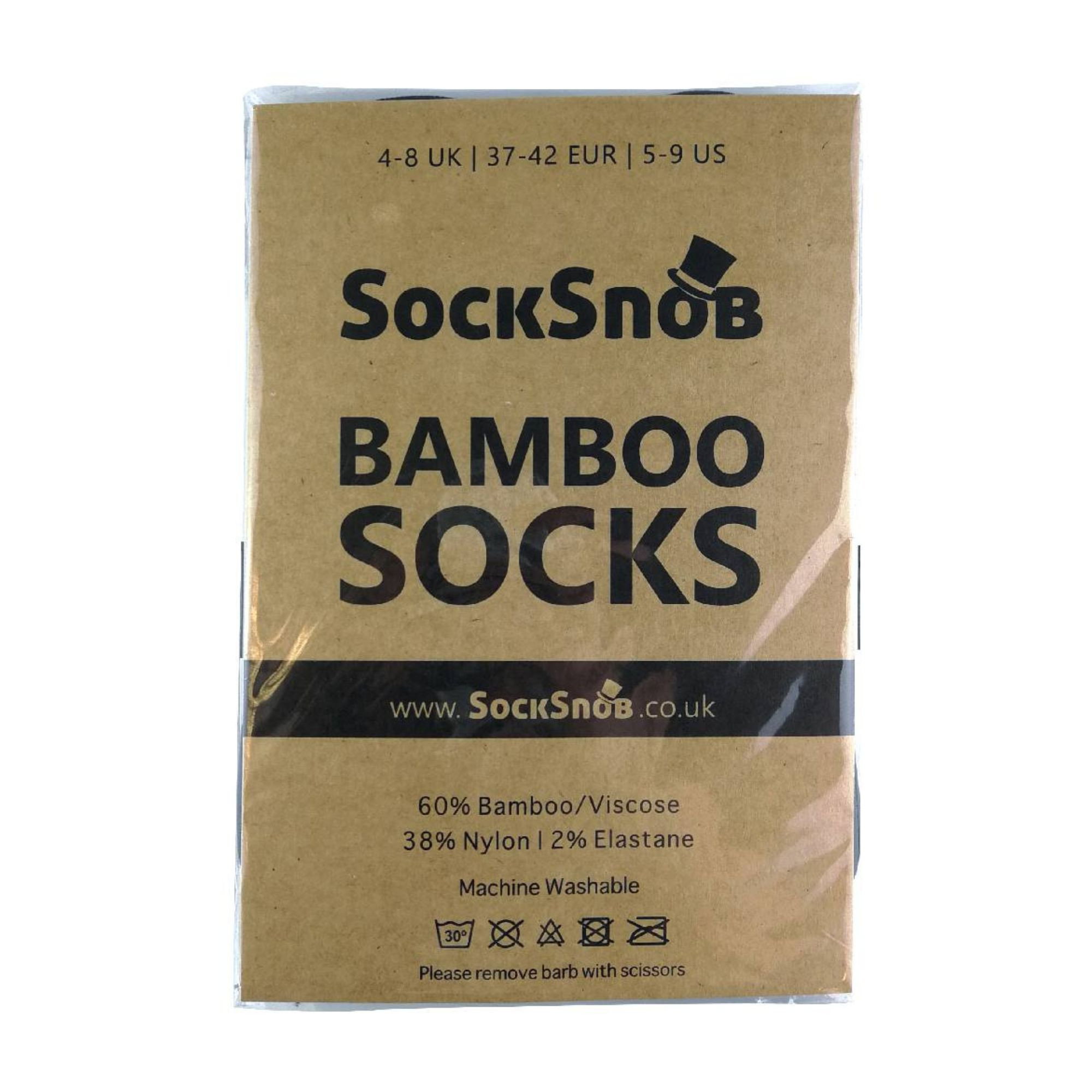 Black 4 Pack Bamboo No Show Invisible Socks for Wo, Image 4 of 4