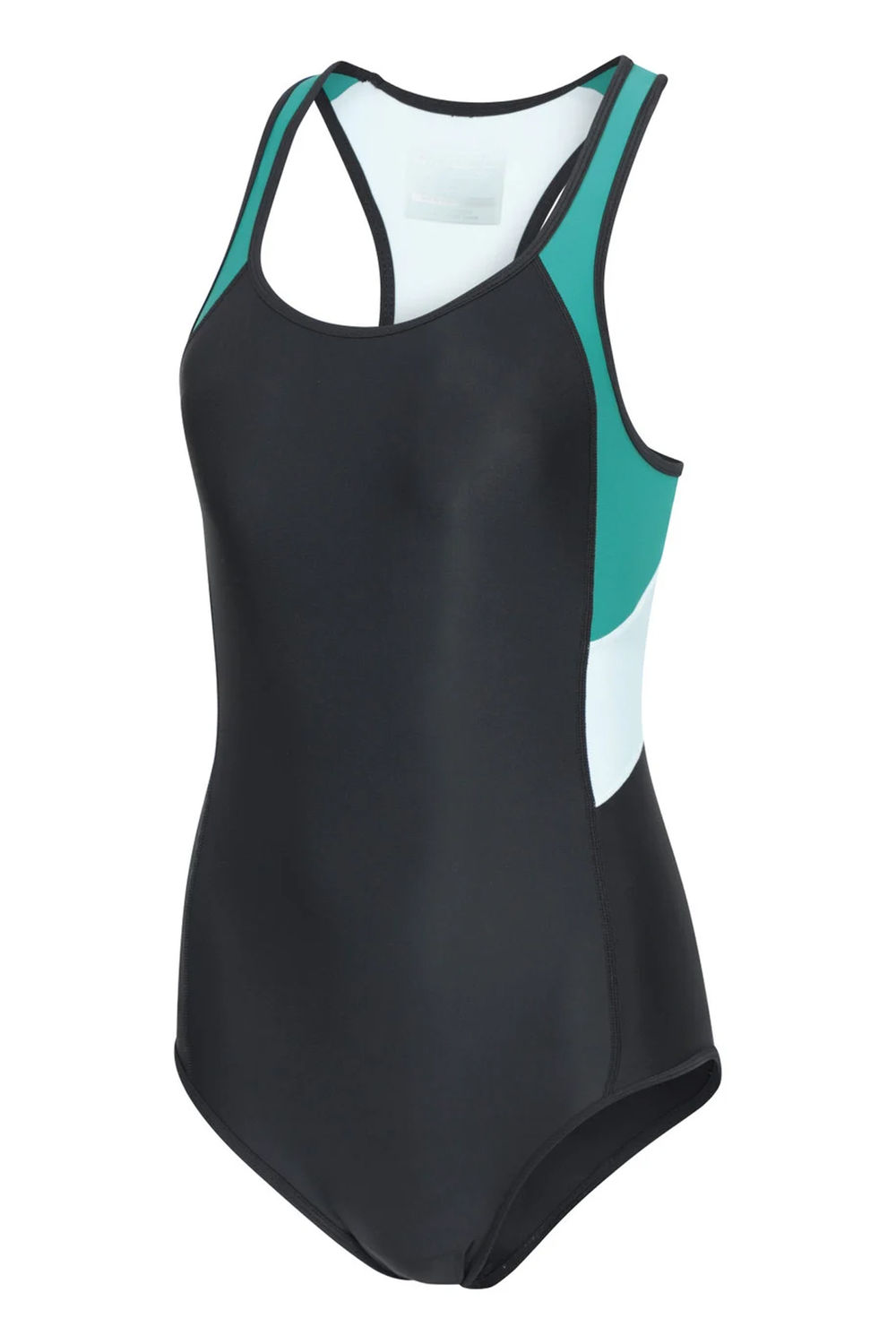 Teal Take The Plunge One Piece Swimsuit, Image 3 of 3
