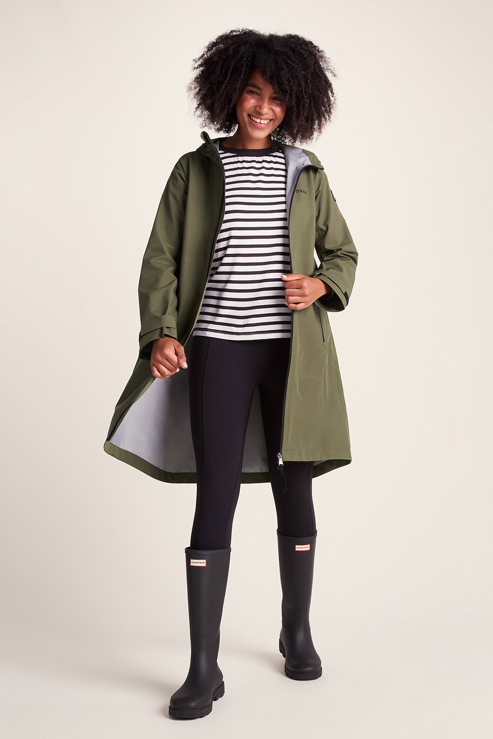 Khaki Nova Performance Waterproof Jacket, Image 2 of 6