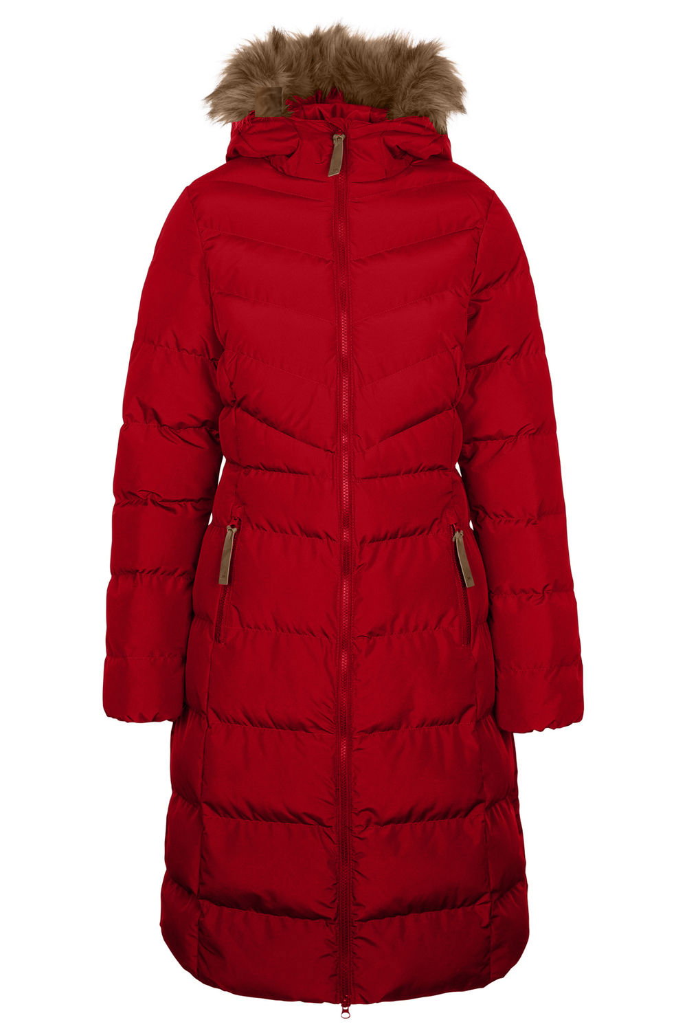 Red Audrey Padded Jacket, Image 1 of 5
