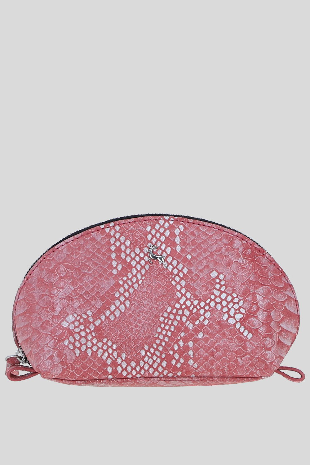 Pink 'Philippa' Real Leather Makeup Bag, Image 1 of 4