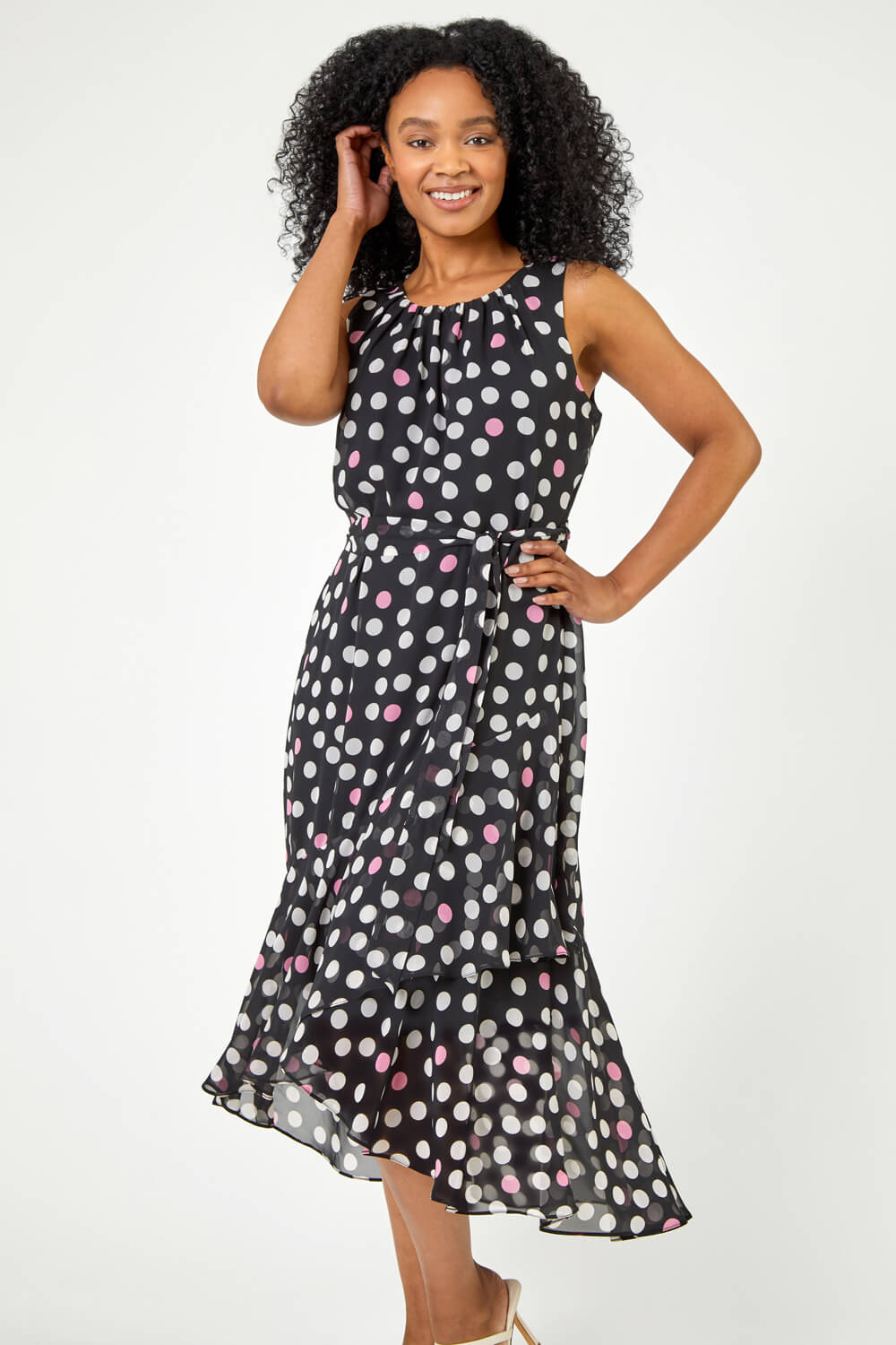 coral blue dress Miranda Maxi Dress Coral And Blue