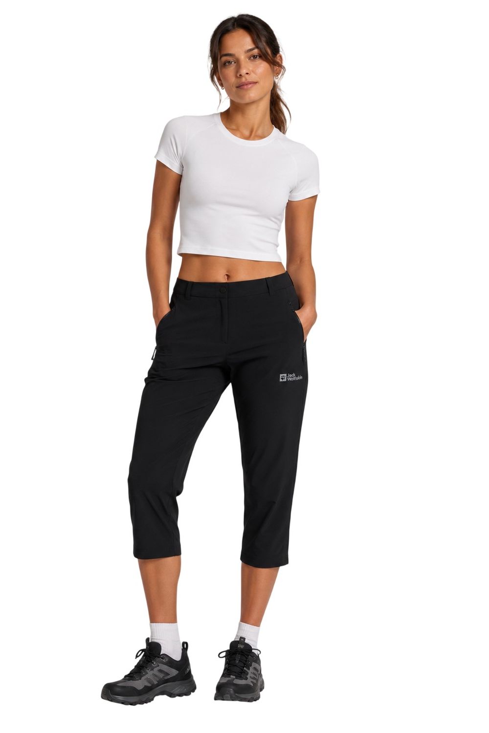 Black Hikeout Trousers