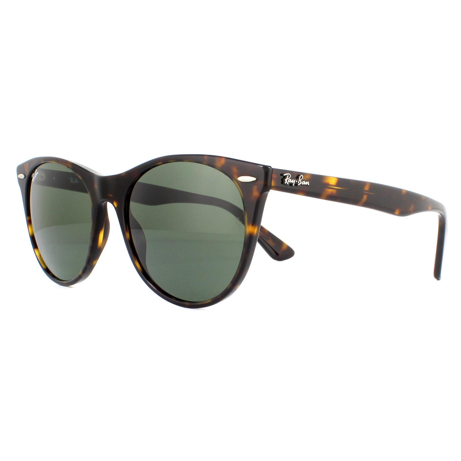 Round Tortoise Green Classic G-15 Sunglasses, Image 2 of 4