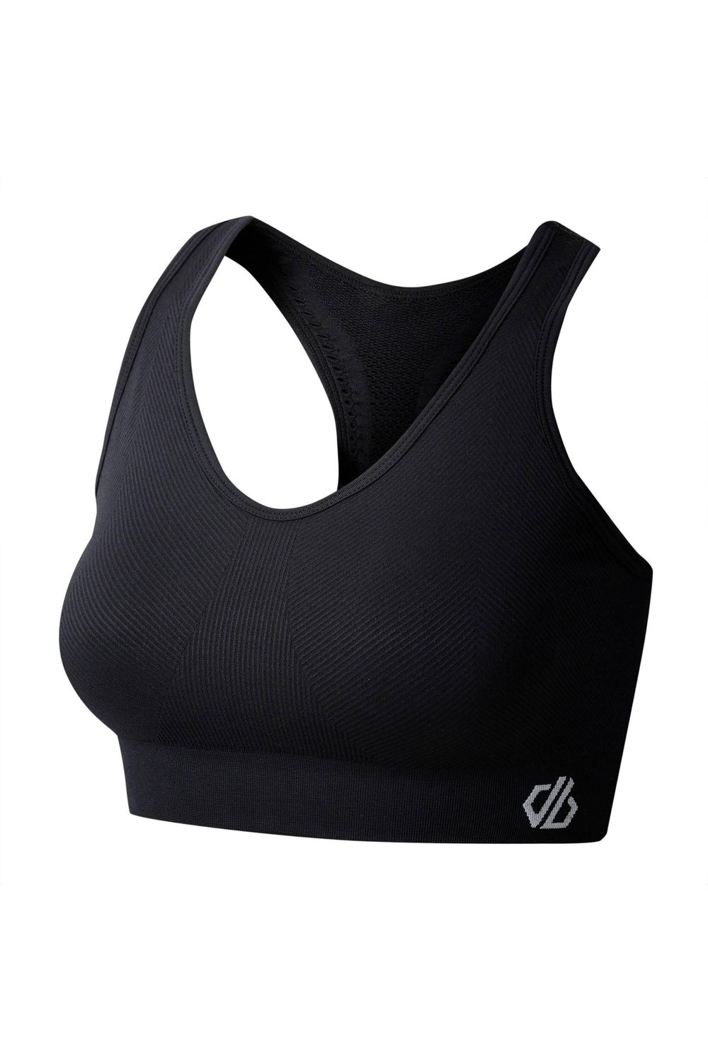 Black React Sports Bra, Image 3 of 3
