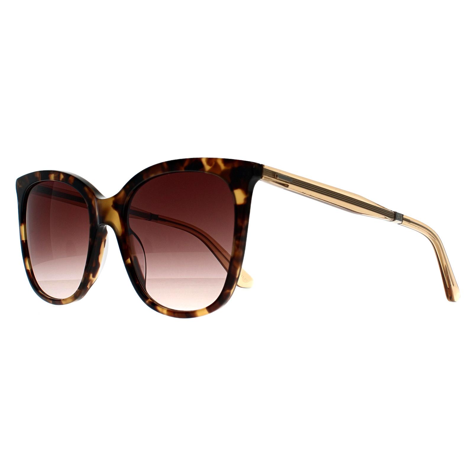 Brown Calvin Klein Brown Round Dark Tortoise Dark Brown Gradient CK23500S, Image 2 of 3
