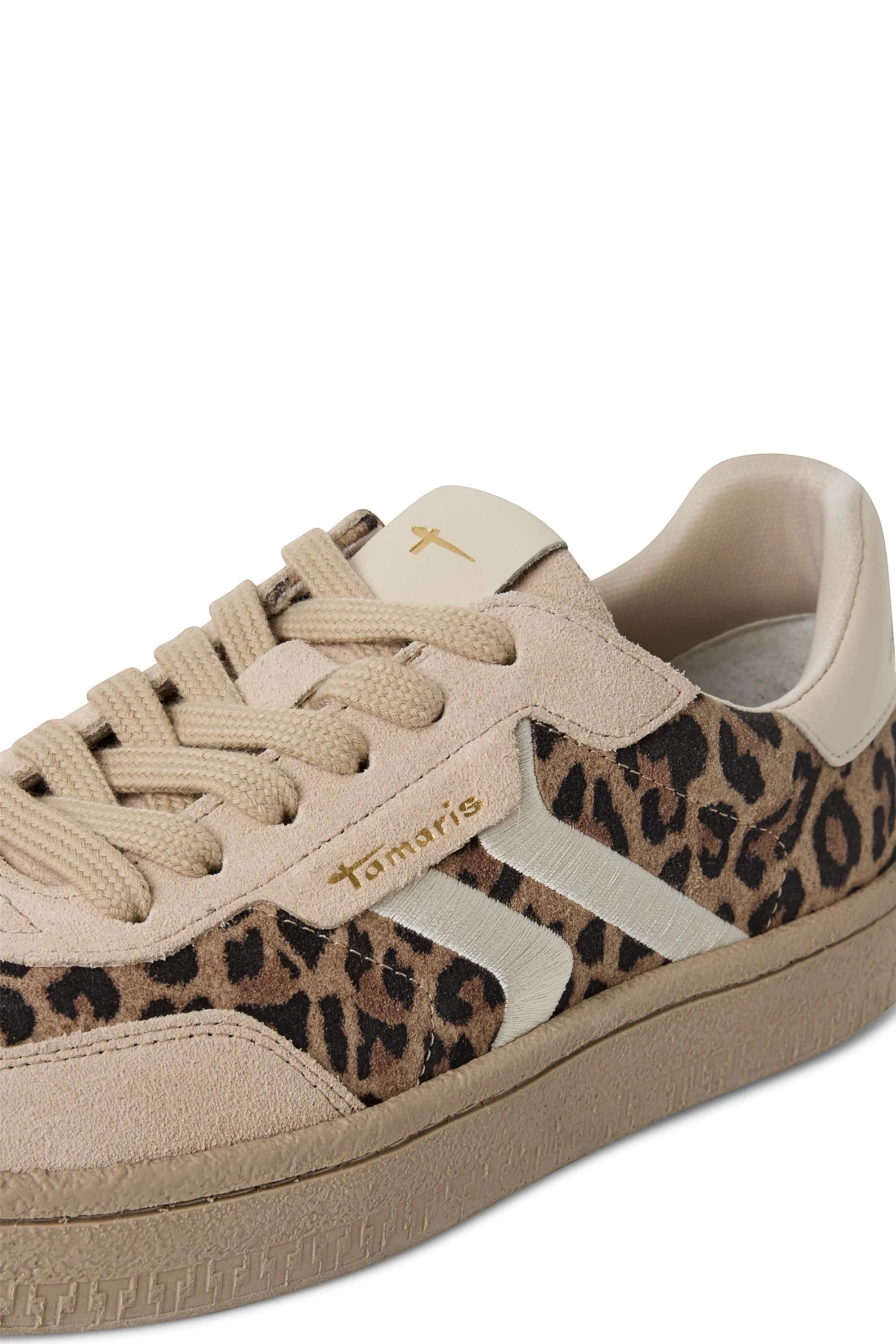 Brown Tamaris Brown Tamaris Womens Leopard Brown Sneakers, Image 7 of 7