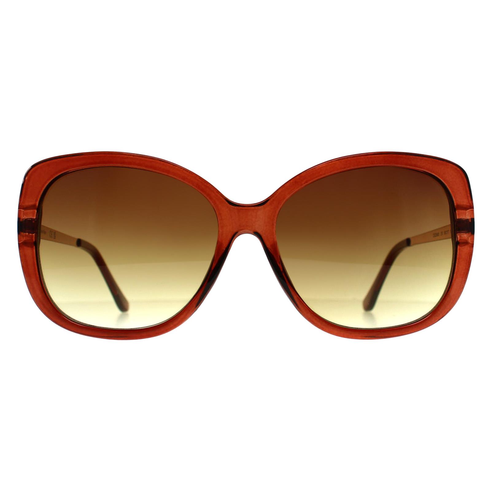 Brown Calvin Klein Brown Butterfly Transparent Brown Brown Gradient CK22548S, Image 1 of 3