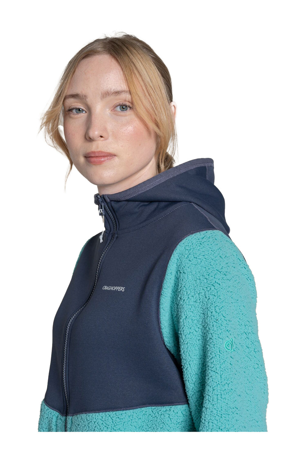 Multi Telesto Hooded Fleece Jacket, Image 3 of 4