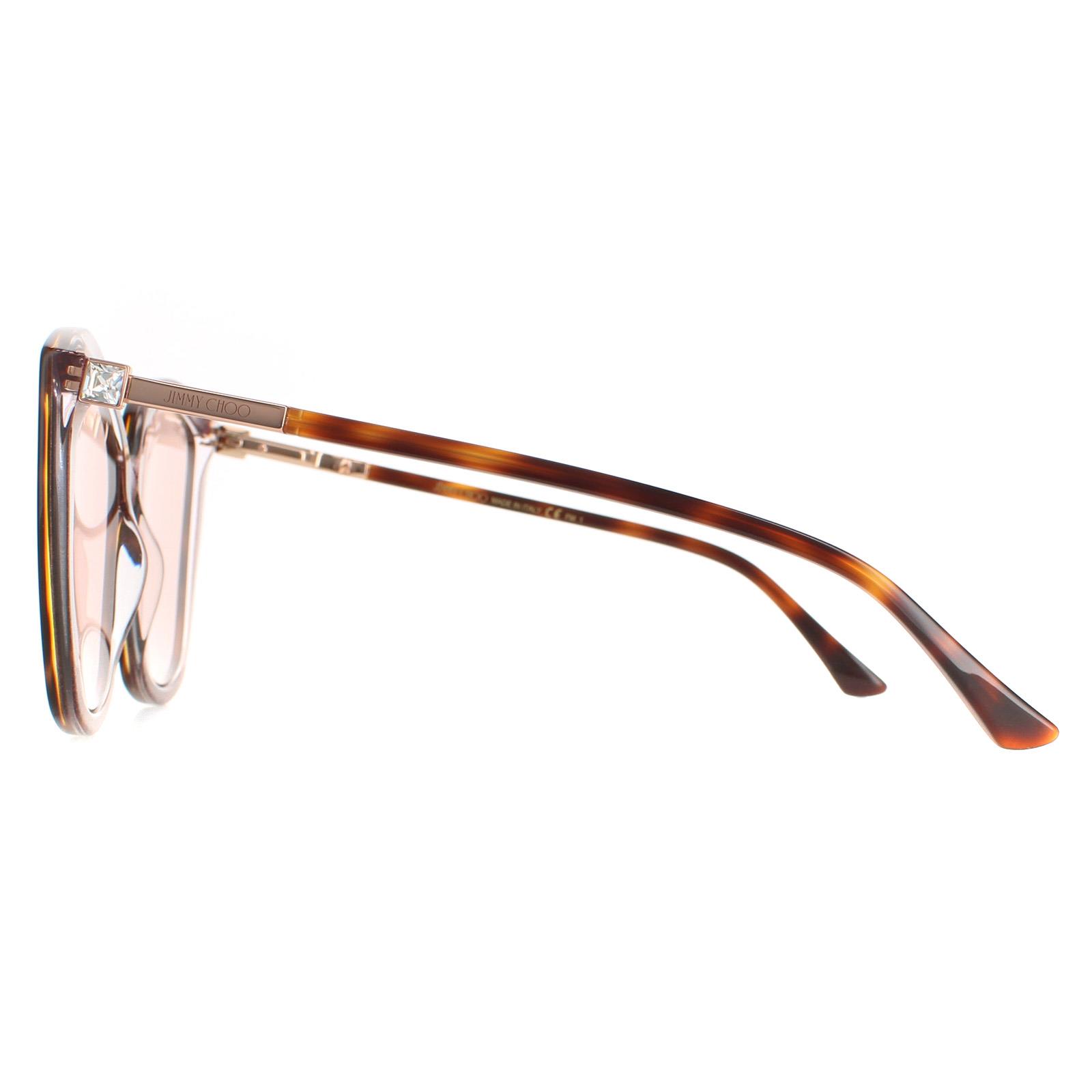 Brown Cat Eye Havana Pink Gold Mirror Nat/S, Image 3 of 4
