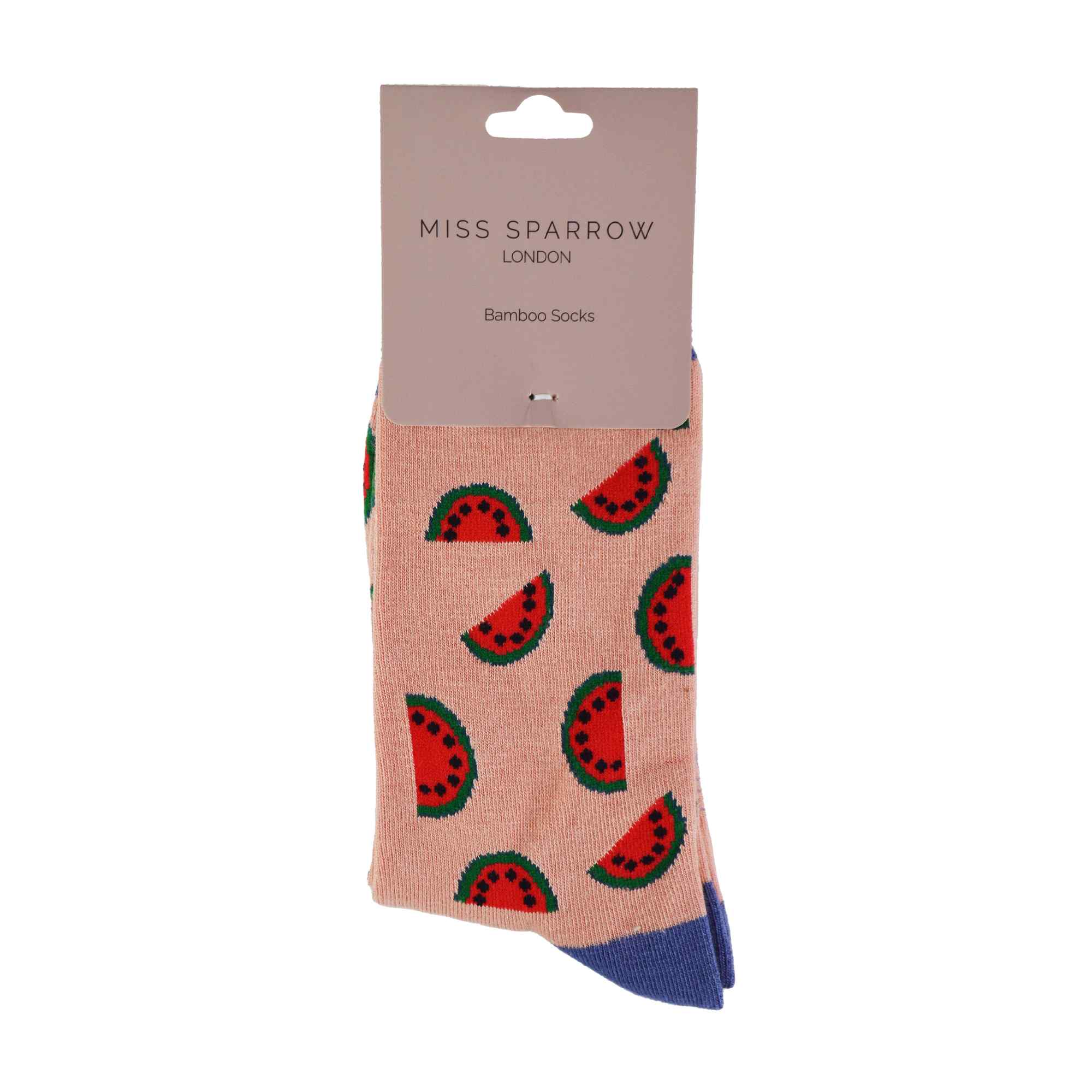 Pink Novelty Funny Fruit Socks, Image 5 of 5
