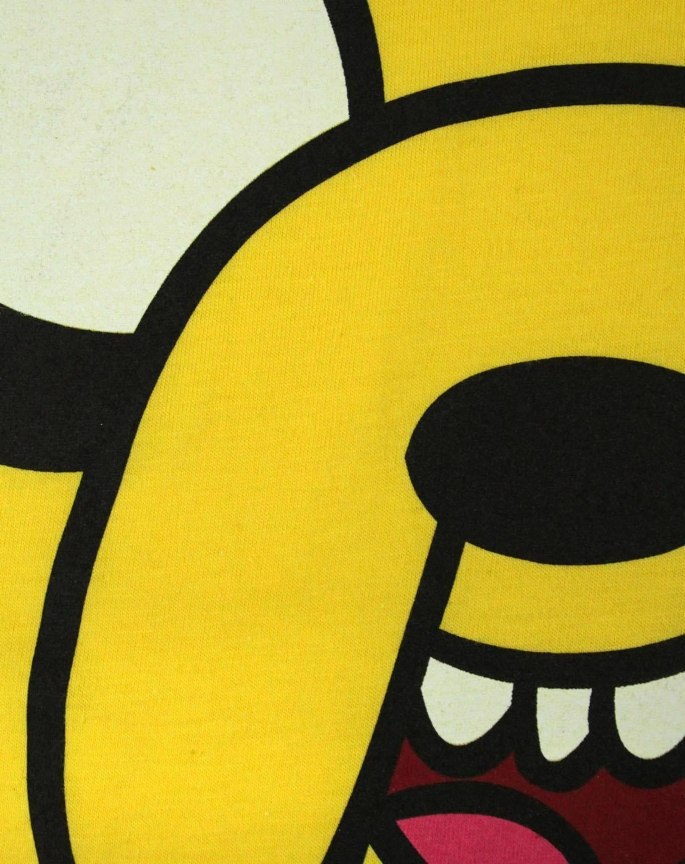 Yellow Adventure Time Jake Choose Sandwich T-Shirt, Image 2 of 4